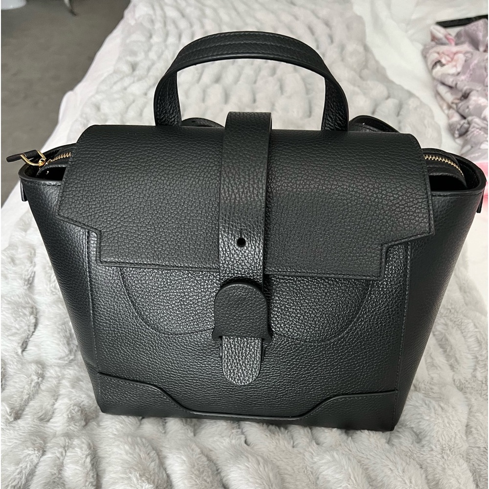 Senreve MIDI Maestra in black DOLCE leather